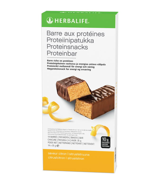 Barres aux Protéines Citron 14 barres de 35 g