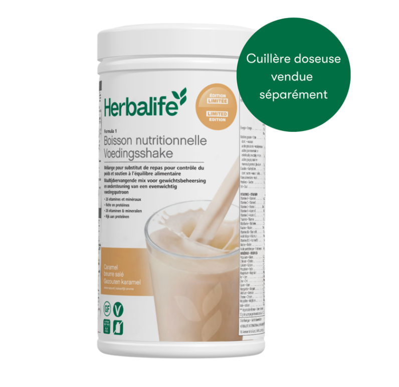 Boisson Nutritionnelle Saveur Caramel Beurre Salé – 550 g