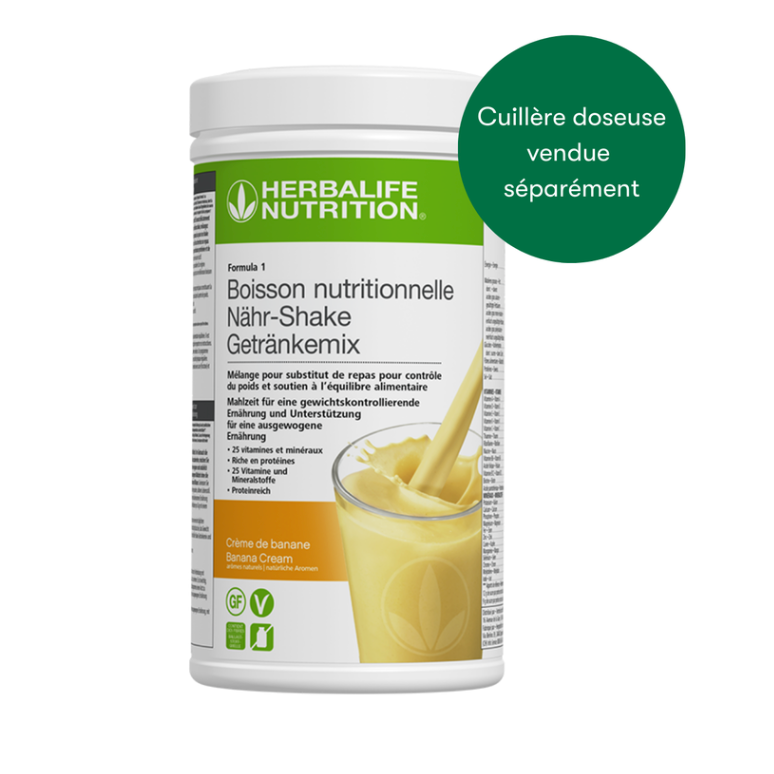 Boisson Nutritionnelle Saveur Crème de Banane – 550 g