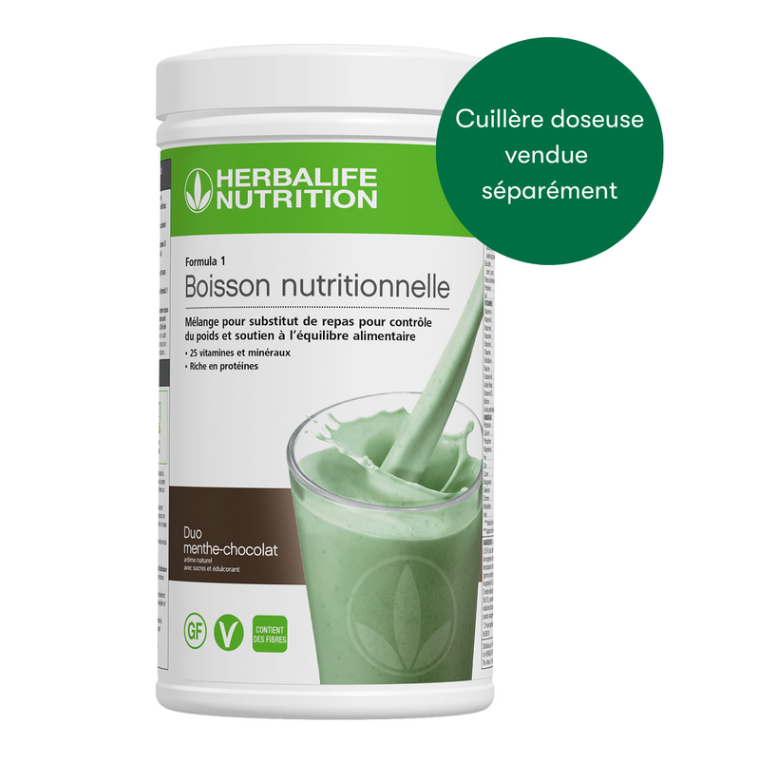 Boisson Nutritionnelle Saveur Duo Menthe-Chocolat – 550 g